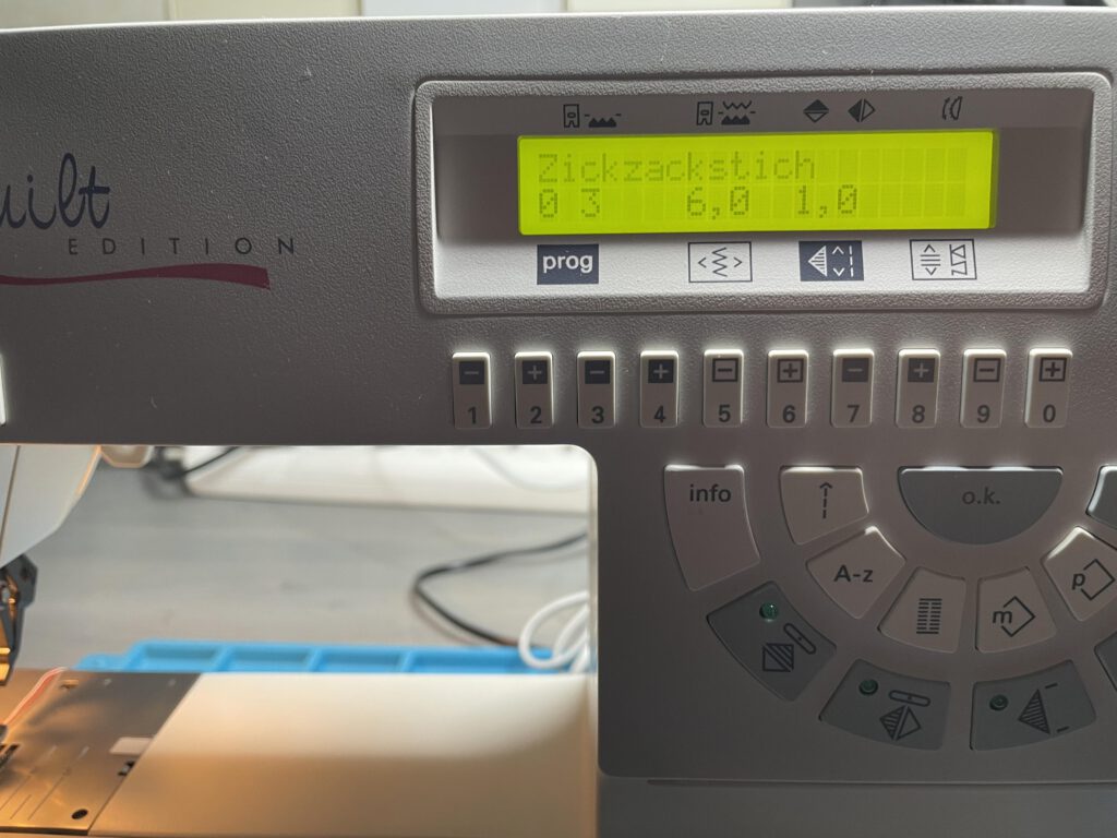 Pfaff 7530 funktioniert wieder